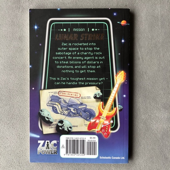 Set of 3 ~ Zac Power Novels - Picture 3 of 10